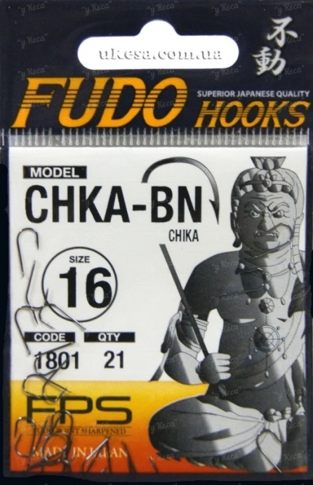 Крючки Fudo Chika 1801 №16 фото