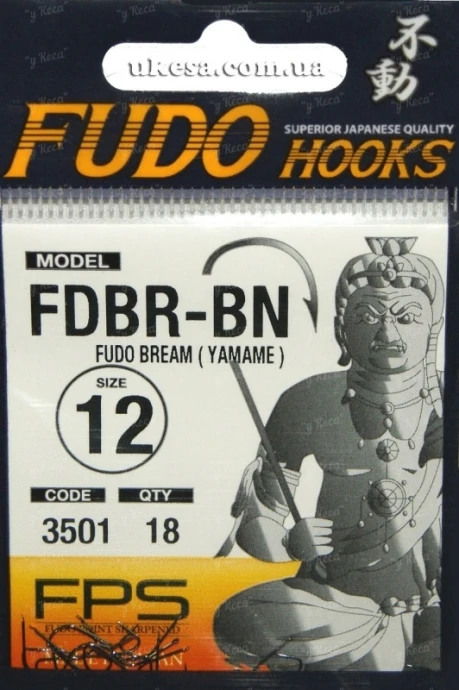 Крючки Fudo Bream 3501 №12 фото