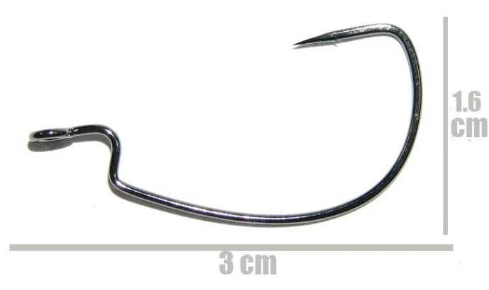 Крючки офсетные Gamakatsu Worm 330 Bottom Jigging №02 фото