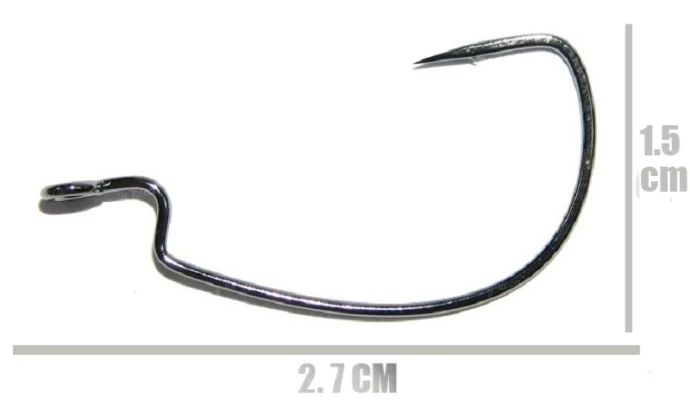 Крючки офсетные Gamakatsu Worm 330 Bottom Jigging №04 фото