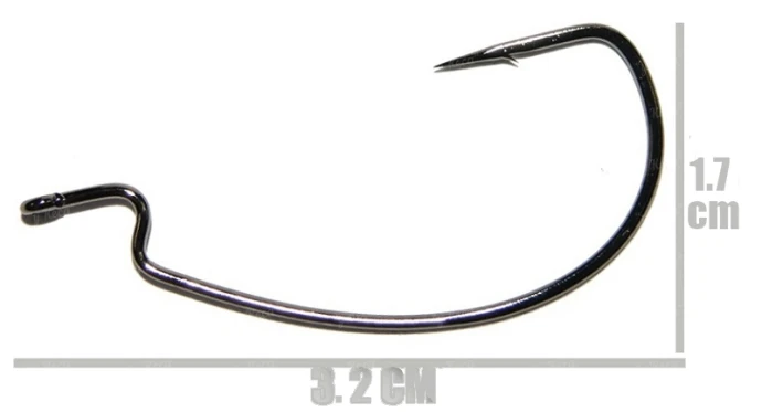 Крючки офсетные Gamakatsu Worm Offset EWG NS №02 фото