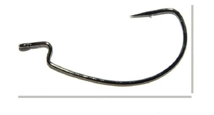 Крючки офсетные Gamakatsu Worm Offset EWG NS №5/0 фото