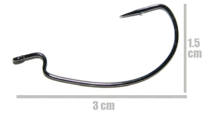 Крючки офсетные Gamakatsu Worm Offset EWG NS №04 фото
