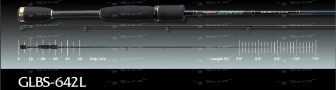 Спінінг GL Bosco GLBS-642L 1-7g 1.93 m фото