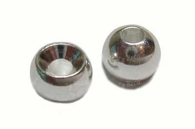 Головки латунні Hends Brass Beads 5.5 mm BS Silver фото