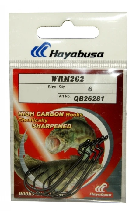 Крючки офсетные Hayabusa WRM262 фото