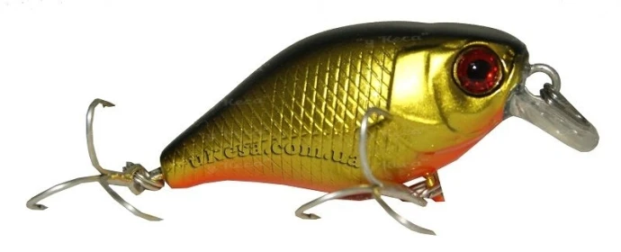 Воблер Jackall Chubby 38F Hl Gold Black  фото