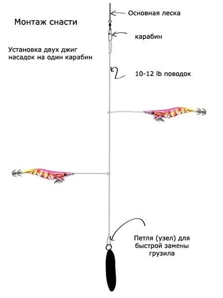 Кальмарница Takamiya Egi Bomber фото