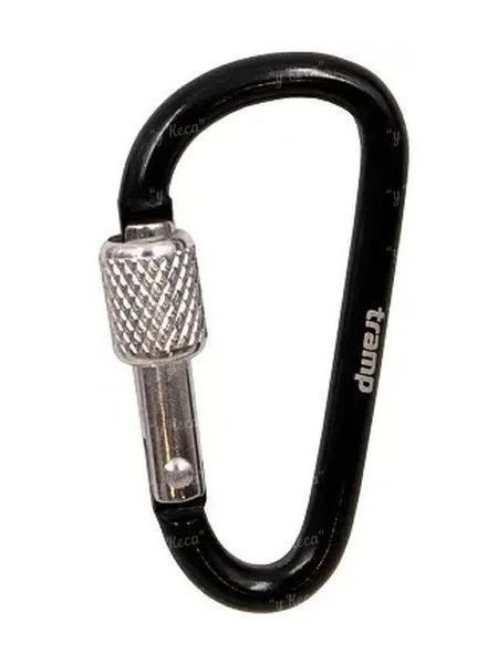 Карабин Tramp с муфтой черный 6см TRA-007-black фото