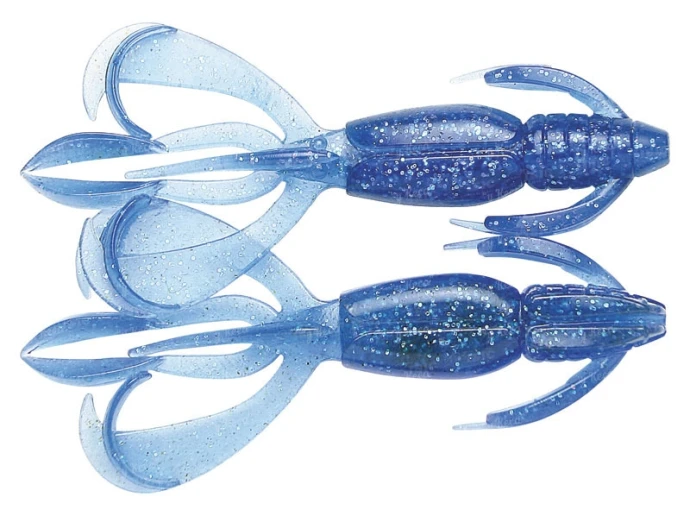 Силикон Keitech Crazy Flapper 3.6" 301 Sapphire Blue (7шт) фото