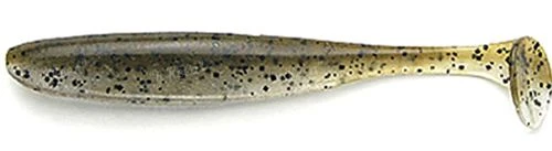 Силикон Keitech Easy Shiner 3.5" 414 Green Pumpkin Pp Shad 7шт фото