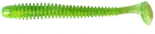 Силикон Keitech Swing Impact 3.5" 424 Lime Chartreuse 8шт фото