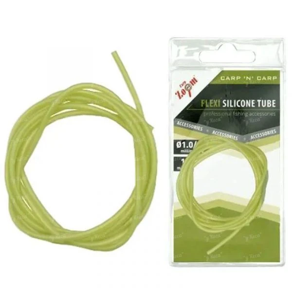 Кембрик силиконовый Carp Zoom FLEXI Silicone Tube green 0.8-1.8mm 1m CZ5577 фото