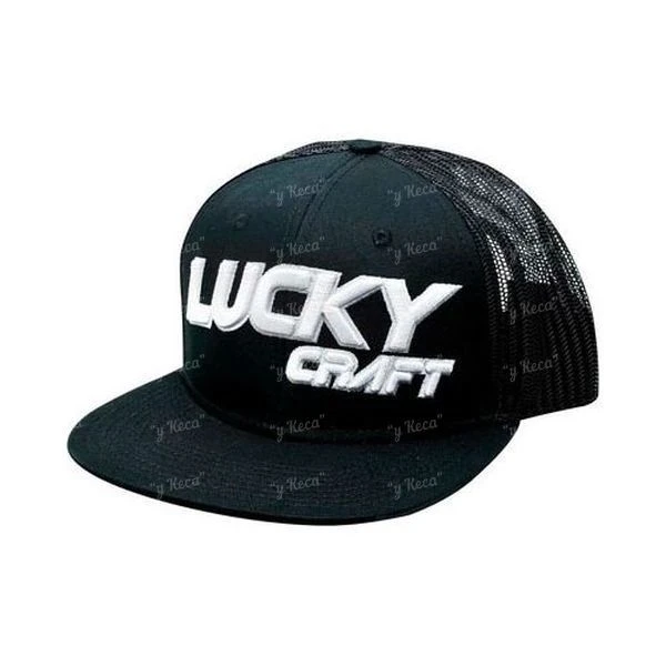 Кепка Lucky Craft Flat Black and White фото