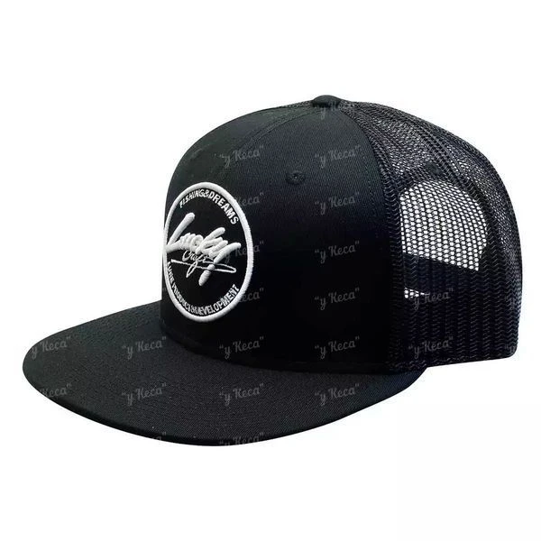 Кепка Lucky Craft Flat Circle Black and White фото