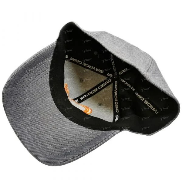 Кепка Savage Gear Classic Jaw Cap One size Grey Melange фото