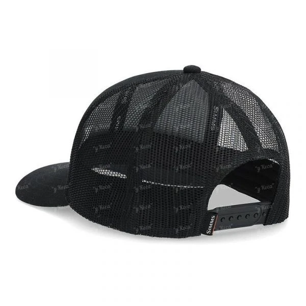 Кепка Simms Double Haul Trucker Stone Black фото