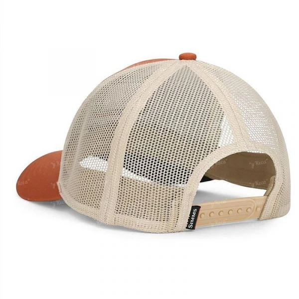 Кепка Simms Double Haul Icon Trucker Simms Orange фото
