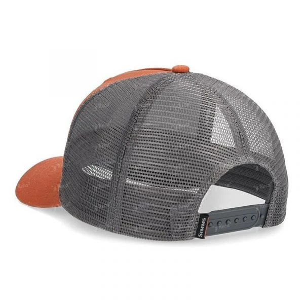 Кепка Simms Double Haul Trucker Simms Orange фото