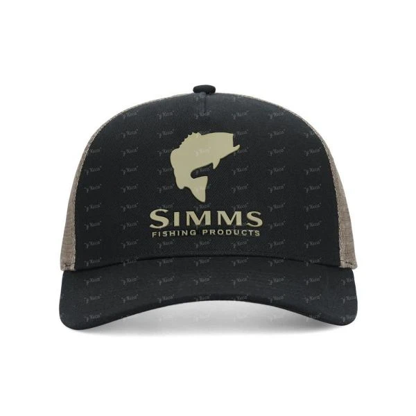Кепка Simms Double Haul Trucker Stone Black фото