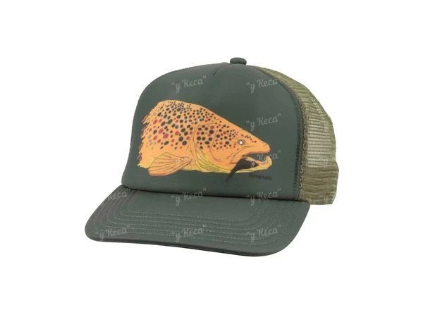 Кепка Simms Kype Jaw Trucker Foliage фото