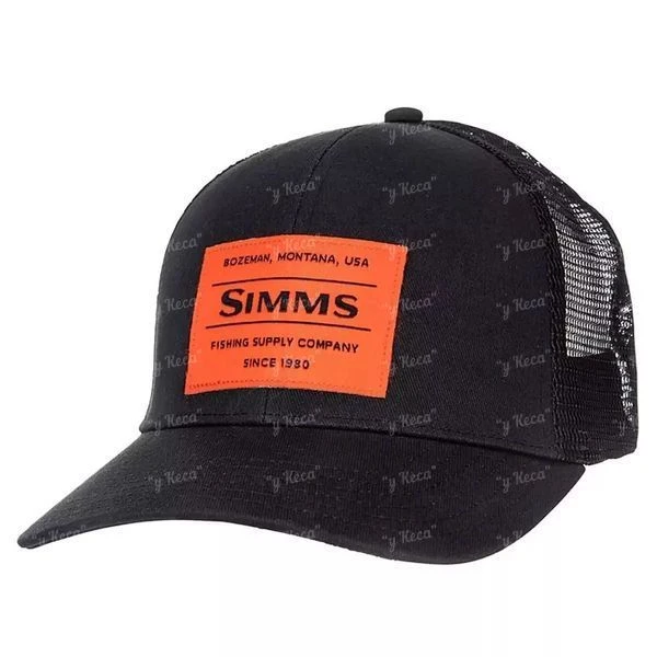 Кепка Simms Original Patch Trucker Black фото