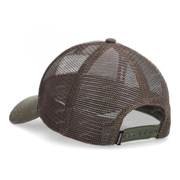 Кепка Simms Trout Icon Trucker Hickory фото