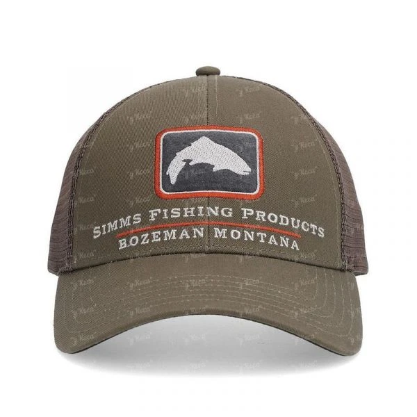 Кепка Simms Trout Icon Trucker Hickory фото