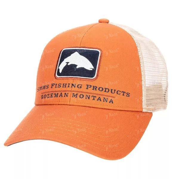 Кепка Simms Trout Icon Trucker Orange фото