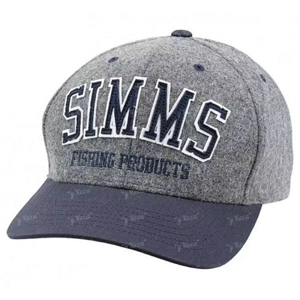 Кепка Simms Wool Varsity Cap Charcoal 257KK-01-O/S фото