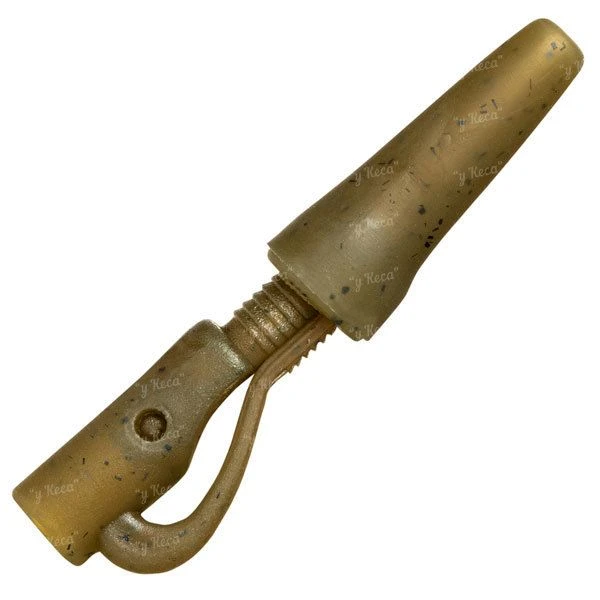 Клипса Golden Catch G.Carp Safety Lead Clip With Stops Khaki 5шт фото