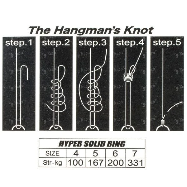 Кільця заводні Gamakatsu Hyper Solid Ring фото