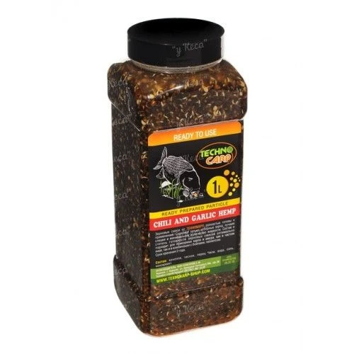 Коноплі готова Технокарп Pure Hemp   Chili, Garlic (перець, часник) 1л фото