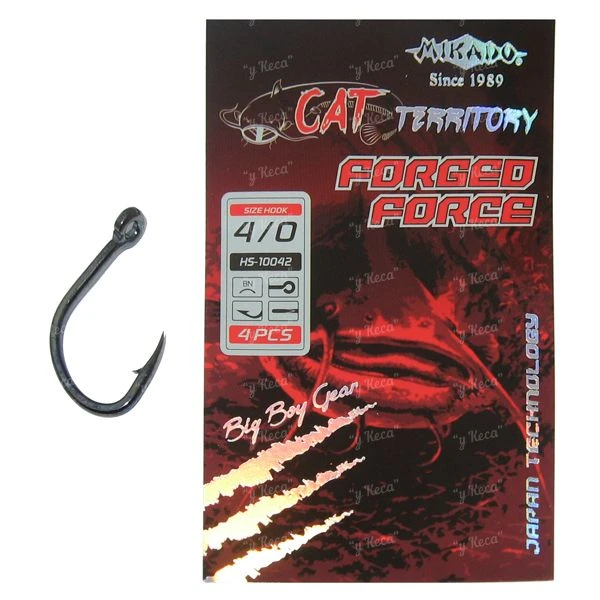 Крючки Mikado Cat Territory Forget Force фото