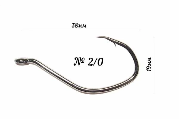 Крючки Golden Catch Catfish Single Hook BN №2/0 5шт фото