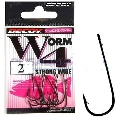 Крючки Decoy Worm 4 №5/0  фото