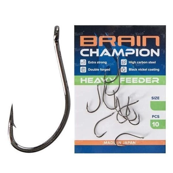 Крючки Brain Champion Heavy Feeder №4 10шт фото