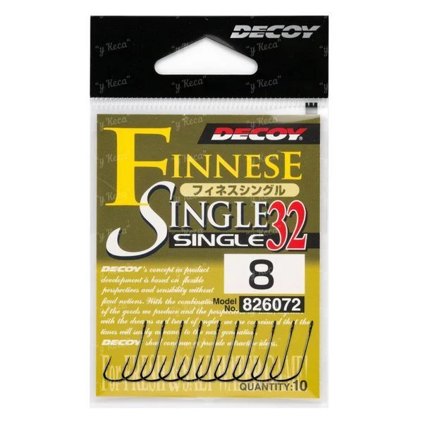 Крючки Decoy Finnese Single 32 фото