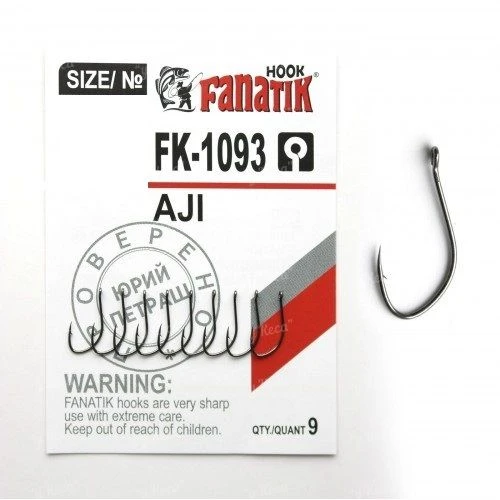Крючки Fanatik Aji FK-1093 фото