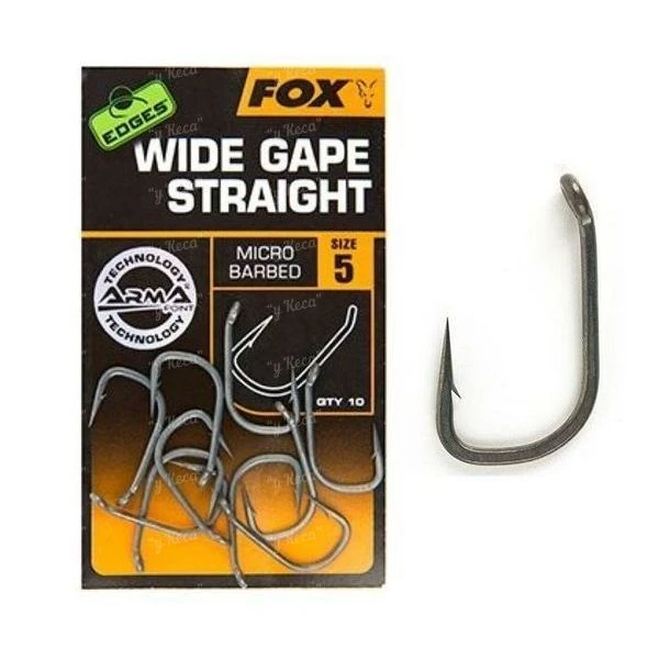 Крючки FOX Arma Point Wide Gape Straight №2 10шт CHK174 фото