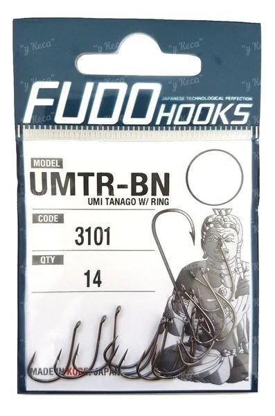 Крючки Fudo Umi Tanago W/Ring фото