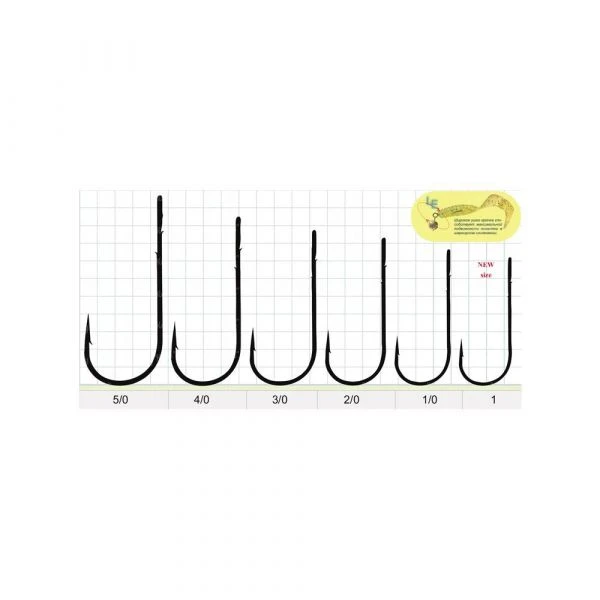 Крючки Gurza Round Bent K-1307 фото
