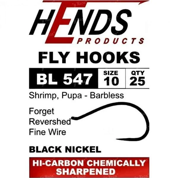 Крючки Hends Fly Hooks BL547 фото