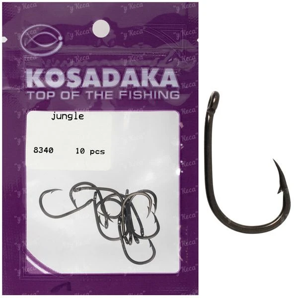 Крючки Kosadaka Carp Jungle 8340 фото