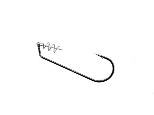 Гачки офсетні зі штопором Gurza Worm Swim Bait KE-3213 №3/0 5шт фото