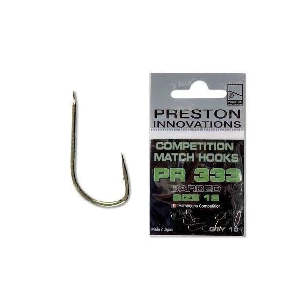 Крючки Preston Competition Hooks 333 Size 16 фото