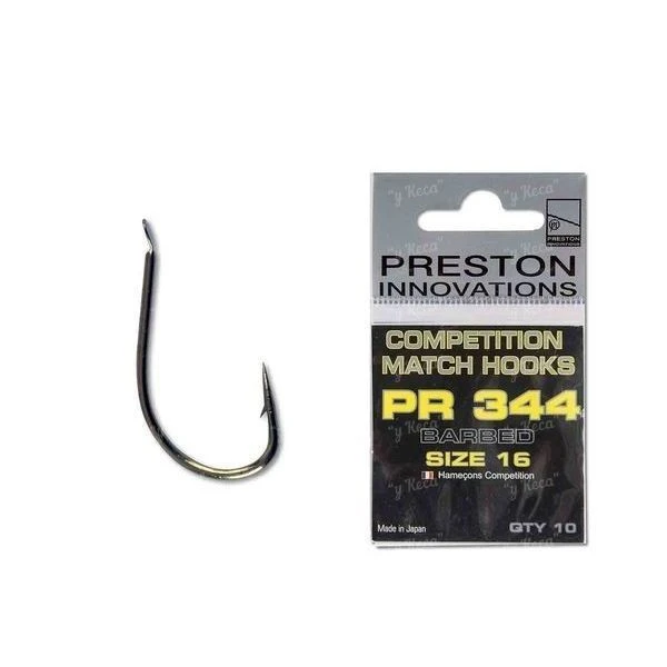 Крючки Preston Competition Hooks 344 Size 12			 фото