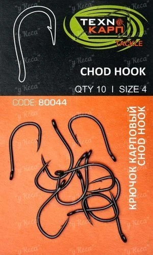 Крючки Технокарп Chod Hook №6 фото