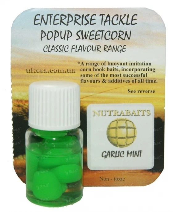 Кукуруза POP UP Nutrabaits Carlic mint фото