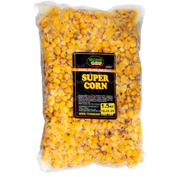 Кукуруза готовая Технокарп 1.5кг Super Corn + CSL фото